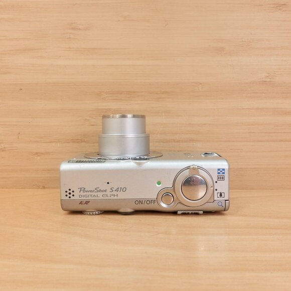 Canon PowerShot S410 Digital ELPH / 4MP Compact Digital Camera / Silver - Picture 6 of 11